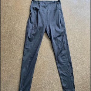 Girlfriend Collective Black Compressive Pocket Leggings